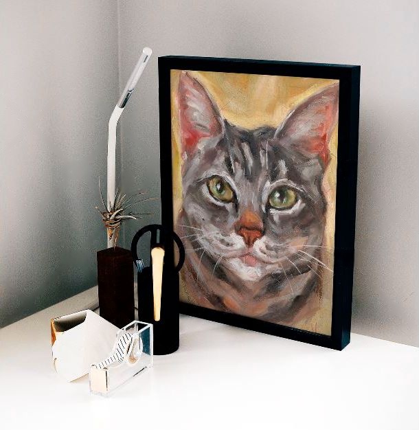 Quadros personalizados de gatos