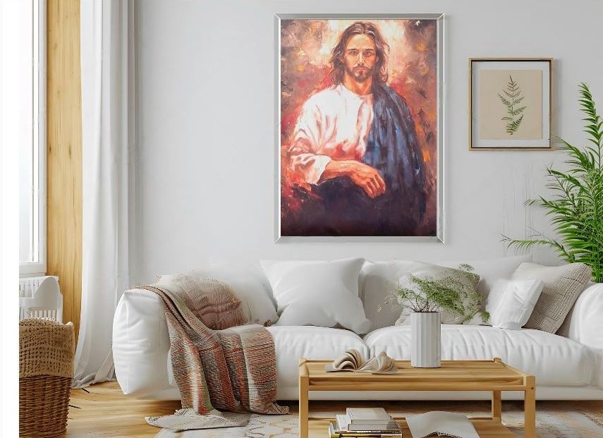 Os quadros mais lindos de Jesus o leão de Judá quadro