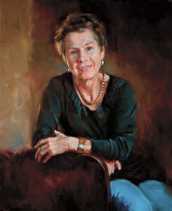 Pintura personalizada de mulher em tela, retrato humano