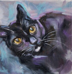 Pintura de gatos por encomenda