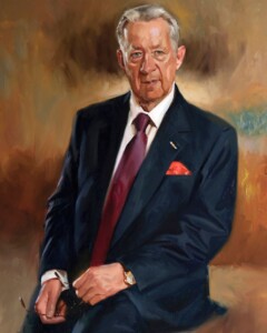 Arte de homem pintado à mão em pintura realista